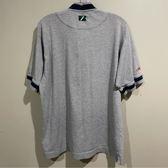 CUTTER AND BUCK GRAY POLO SHIRT , SIZE - LARGE - Picture 8 of 9